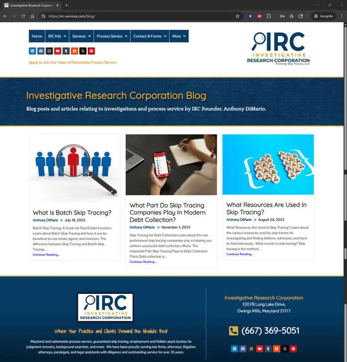 IRC Blog
